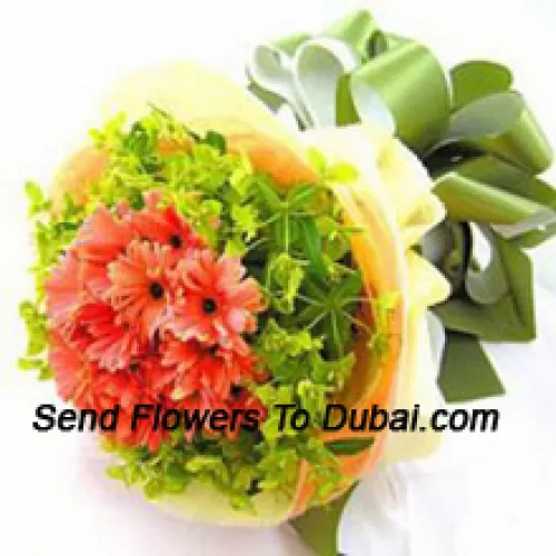 <b>Product Description</b><br><br>A Beautiful Bunch Of 18 Orange Gerberas With Seasonal Fillers<br><br><b>Delivery Information</b><br><br>* The design and packaging of the product can always vary and is subject to the availability of flowers and other products available at the time of delivery.<br><br>* The "Time selected is treated as a preference/request and is not a fixed time for delivery". We only guarantee delivery on a "Specified Date" and not within a specified "Time Frame".