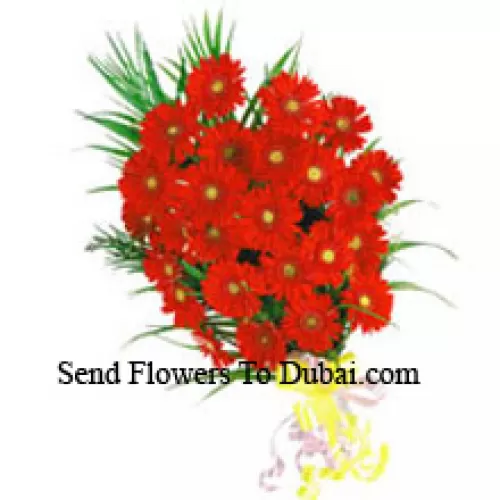 <b>Product Description</b><br><br>Bunch Of 24 Red Colored Gerberas<br><br><b>Delivery Information</b><br><br>* The design and packaging of the product can always vary and is subject to the availability of flowers and other products available at the time of delivery.<br><br>* The "Time selected is treated as a preference/request and is not a fixed time for delivery". We only guarantee delivery on a "Specified Date" and not within a specified "Time Frame".
