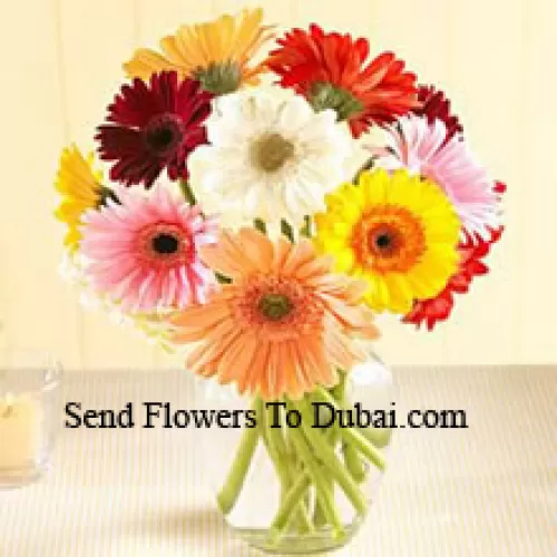 <b>Product Description</b><br><br>Assorted Colored Daisies In A Glass Vase<br><br><b>Delivery Information</b><br><br>* The design and packaging of the product can always vary and is subject to the availability of flowers and other products available at the time of delivery.<br><br>* The "Time selected is treated as a preference/request and is not a fixed time for delivery". We only guarantee delivery on a "Specified Date" and not within a specified "Time Frame".