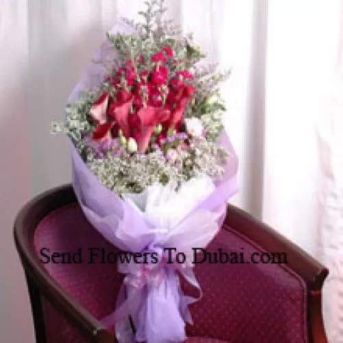 <b>Product Description</b><br><br>Hand Bunch Of Red Colored Tulips<br><br><b>Delivery Information</b><br><br>* The design and packaging of the product can always vary and is subject to the availability of flowers and other products available at the time of delivery.<br><br>* The "Time selected is treated as a preference/request and is not a fixed time for delivery". We only guarantee delivery on a "Specified Date" and not within a specified "Time Frame".