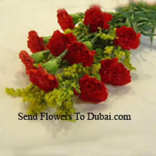 <b>Product Description</b><br><br>Bunch Of 10 Red Carnations<br><br><b>Delivery Information</b><br><br>* The design and packaging of the product can always vary and is subject to the availability of flowers and other products available at the time of delivery.<br><br>* The "Time selected is treated as a preference/request and is not a fixed time for delivery". We only guarantee delivery on a "Specified Date" and not within a specified "Time Frame".
