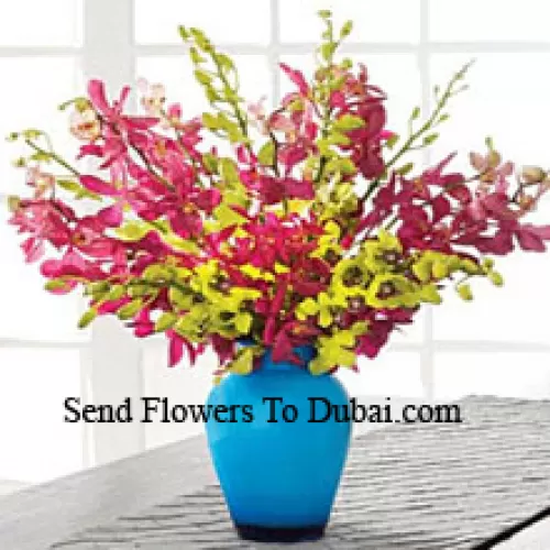<b>Product Description</b><br><br>Orchids In A Vase<br><br><b>Delivery Information</b><br><br>* The design and packaging of the product can always vary and is subject to the availability of flowers and other products available at the time of delivery.<br><br>* The "Time selected is treated as a preference/request and is not a fixed time for delivery". We only guarantee delivery on a "Specified Date" and not within a specified "Time Frame".