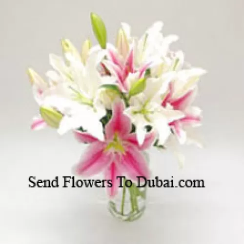 <b>Product Description</b><br><br>Mixed Colored Lilies In A Vase<br><br><b>Delivery Information</b><br><br>* The design and packaging of the product can always vary and is subject to the availability of flowers and other products available at the time of delivery.<br><br>* The "Time selected is treated as a preference/request and is not a fixed time for delivery". We only guarantee delivery on a "Specified Date" and not within a specified "Time Frame".