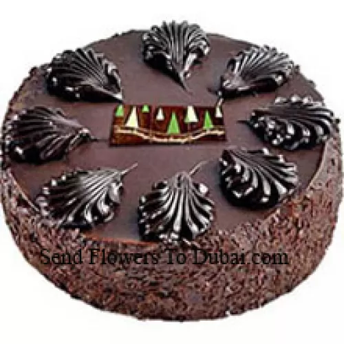 <b>Product Description</b><br><br>1/2 Kg (1.1 Lbs) Dark Chocolate Cake<br><br><b>Delivery Information</b><br><br>* The design and packaging of the product can always vary and is subject to the availability of flowers and other products available at the time of delivery.<br><br>* The "Time selected is treated as a preference/request and is not a fixed time for delivery". We only guarantee delivery on a "Specified Date" and not within a specified "Time Frame".