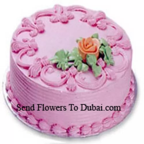 <b>Product Description</b><br><br>1 Kg (2.2 Lbs) Strawberry Cake<br><br><b>Delivery Information</b><br><br>* The design and packaging of the product can always vary and is subject to the availability of flowers and other products available at the time of delivery.<br><br>* The "Time selected is treated as a preference/request and is not a fixed time for delivery". We only guarantee delivery on a "Specified Date" and not within a specified "Time Frame".