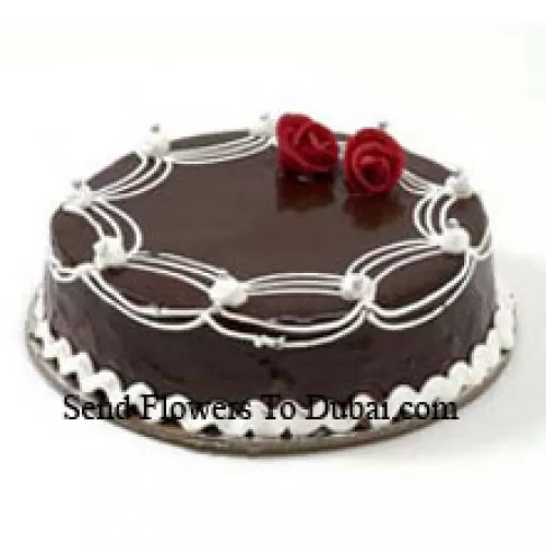 <b>Product Description</b><br><br>1 Kg (2.2 Lbs) Chocolate Truffle Cake<br><br><b>Delivery Information</b><br><br>* The design and packaging of the product can always vary and is subject to the availability of flowers and other products available at the time of delivery.<br><br>* The "Time selected is treated as a preference/request and is not a fixed time for delivery". We only guarantee delivery on a "Specified Date" and not within a specified "Time Frame".