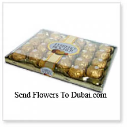 <b>Product Description</b><br><br>24 Pieces Ferrero Rocher (This Product Needs To Be Accompanied With The Flowers)<br><br><b>Delivery Information</b><br><br>* The design and packaging of the product can always vary and is subject to the availability of flowers and other products available at the time of delivery.<br><br>* The "Time selected is treated as a preference/request and is not a fixed time for delivery". We only guarantee delivery on a "Specified Date" and not within a specified "Time Frame".