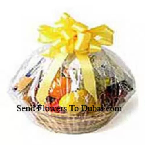 <b>Product Description</b><br><br>3 Kg (6.6 Lbs) Assorted Fresh Fruit Basket<br><br><b>Delivery Information</b><br><br>* The design and packaging of the product can always vary and is subject to the availability of flowers and other products available at the time of delivery.<br><br>* The "Time selected is treated as a preference/request and is not a fixed time for delivery". We only guarantee delivery on a "Specified Date" and not within a specified "Time Frame".