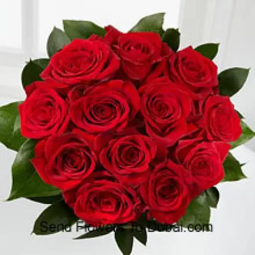 <b>Product Description</b><br><br>Bunch Of 12 Red Roses<br><br><b>Delivery Information</b><br><br>* The design and packaging of the product can always vary and is subject to the availability of flowers and other products available at the time of delivery.<br><br>* The "Time selected is treated as a preference/request and is not a fixed time for delivery". We only guarantee delivery on a "Specified Date" and not within a specified "Time Frame".